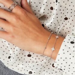 Dubbel minimalistische armband - Afbeelding 3