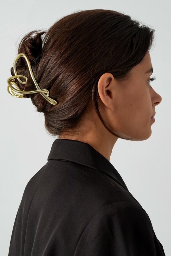 Sleek heart haarklem