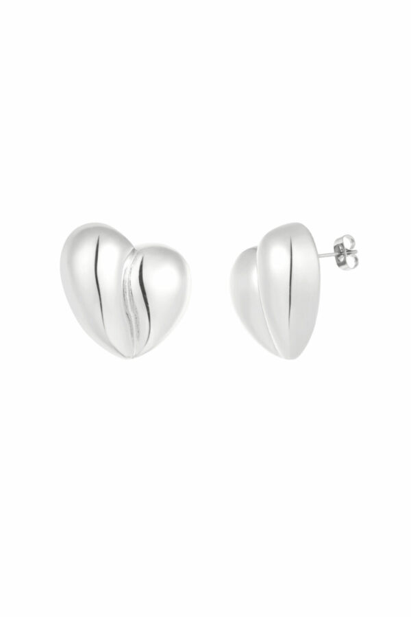 Heart shape oorbellen