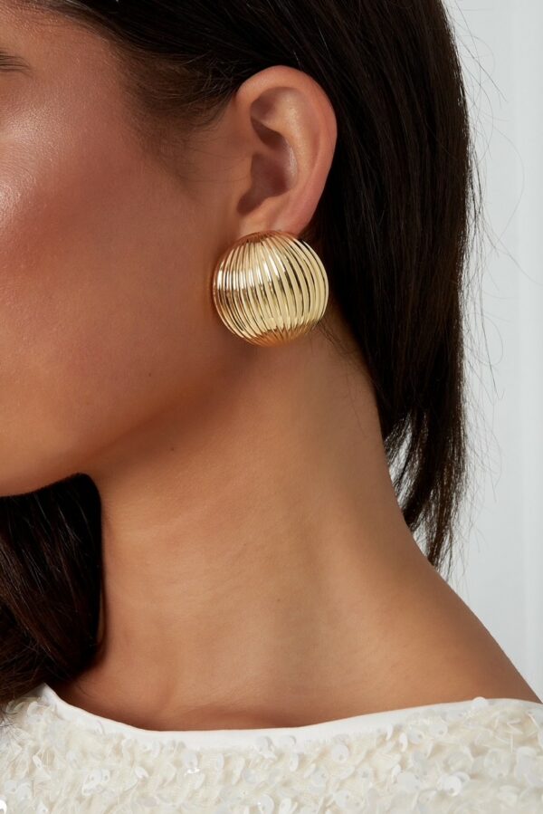 Chic statement oorbellen