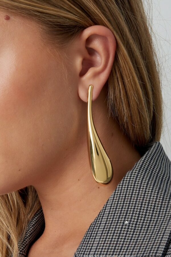 Sleek drops oorbellen