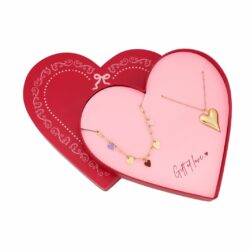 Gift of colourfull mini hearts kettingen set - Afbeelding 2