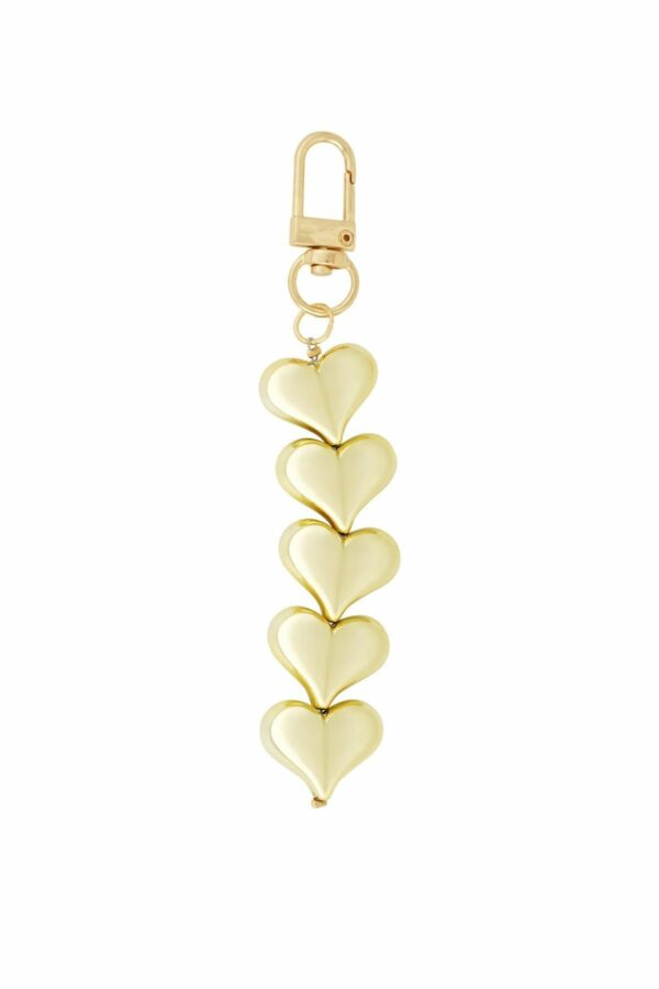 Bold heart charm