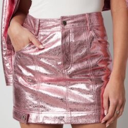 Pink love mini rok - Afbeelding 2