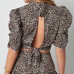 Panterprint blouse - Afbeelding 3