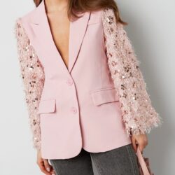 Fluffy sparkle blazer - Afbeelding 2