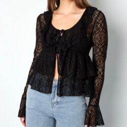 Ruches blouse - Afbeelding 2